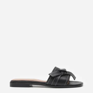 Sandals^Flattered My Leather Black