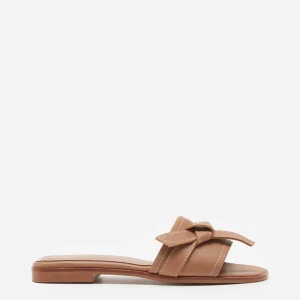 Sandals^Flattered My Leather Cognac