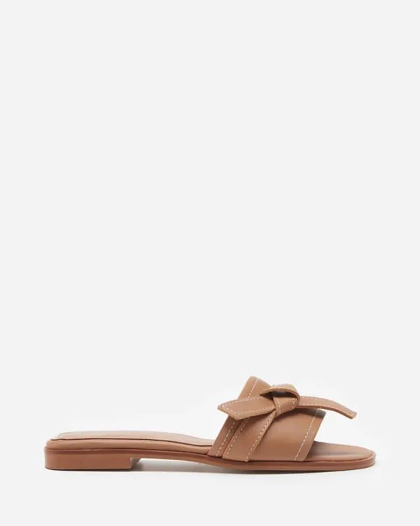 Sandals^Flattered My Leather Cognac