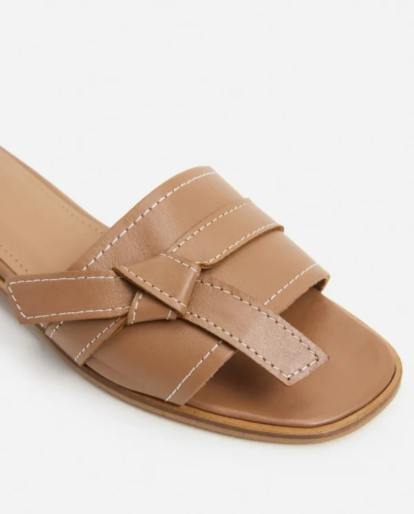 Sandals^Flattered My Leather Cognac