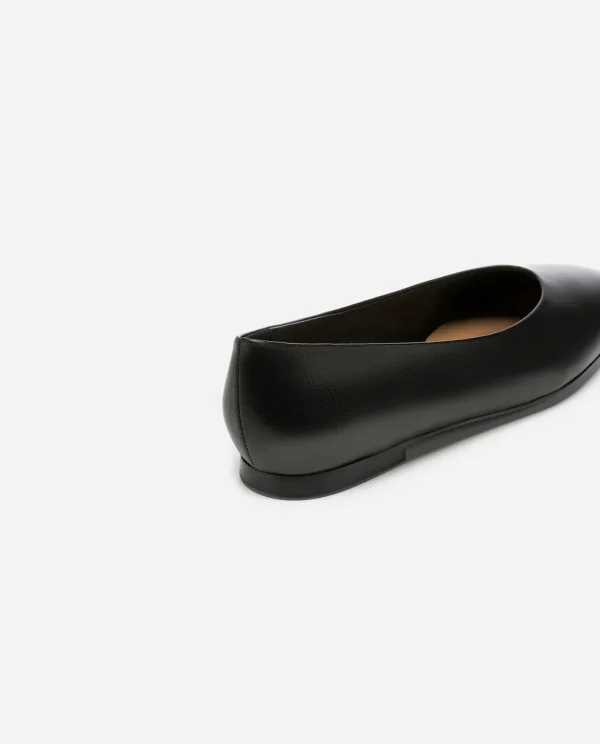 Ballet Flats^Flattered Nikki Leather Black