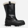 High-Shaft Boots | Boots^Flattered Pella Leather Black