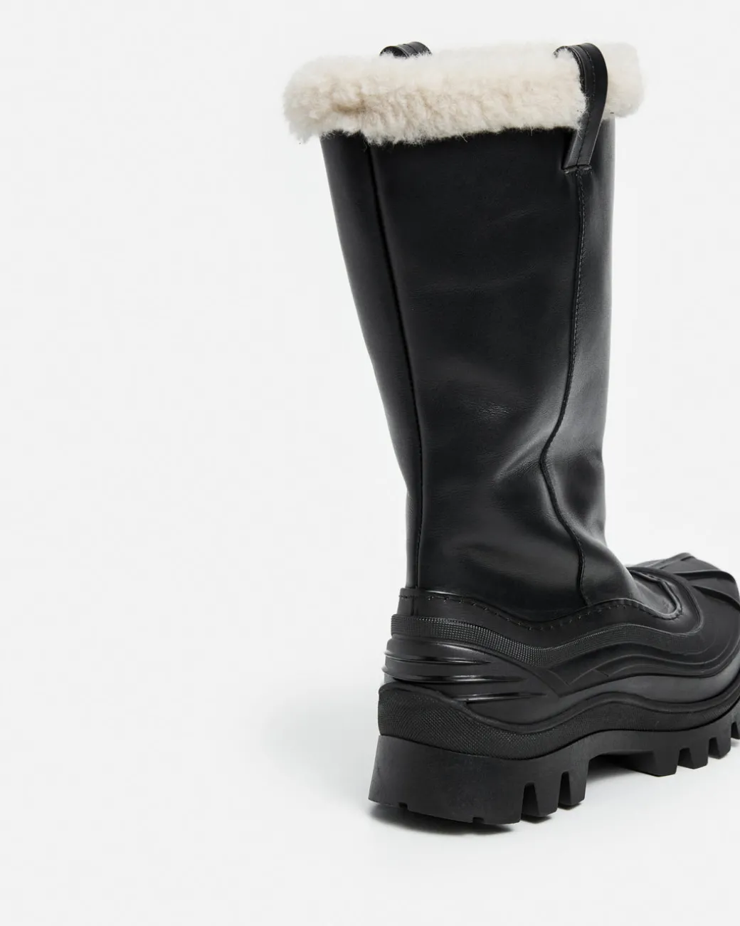 pella_leather_black_5.webp High-Shaft Boots | Boots^Flattered Pella Leather Black