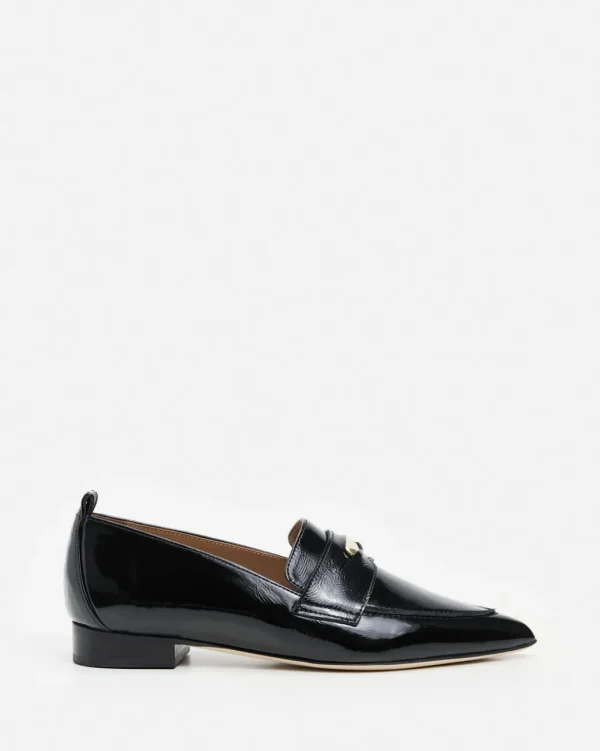 Loafers^Flattered Penelope Leather Patent Black