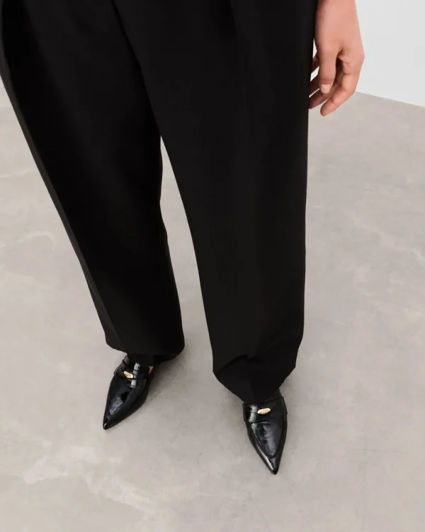Loafers^Flattered Penelope Leather Patent Black