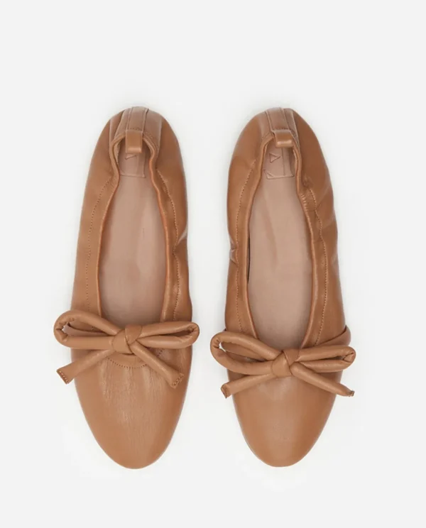 Ballet Flats^Flattered Polly Leather Cognac