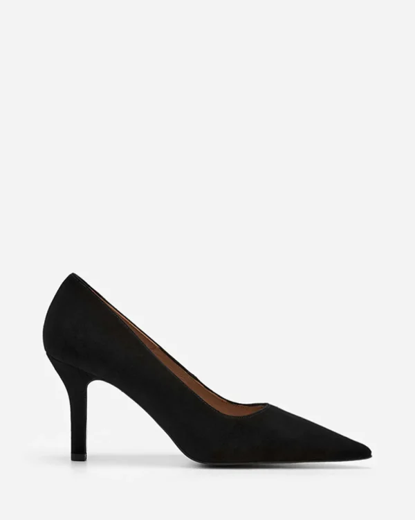 Heels^Flattered Roberta Suede Black