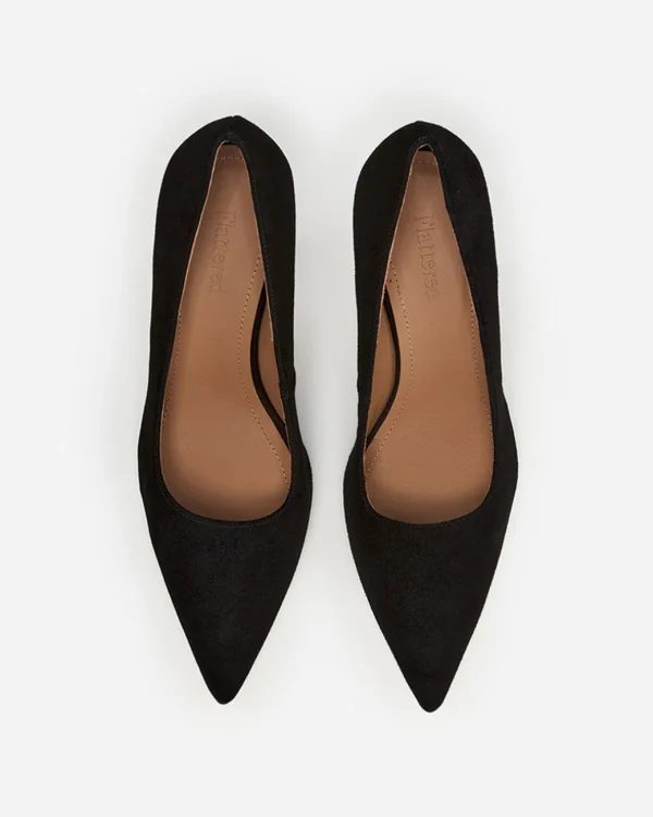 Heels^Flattered Roberta Suede Black