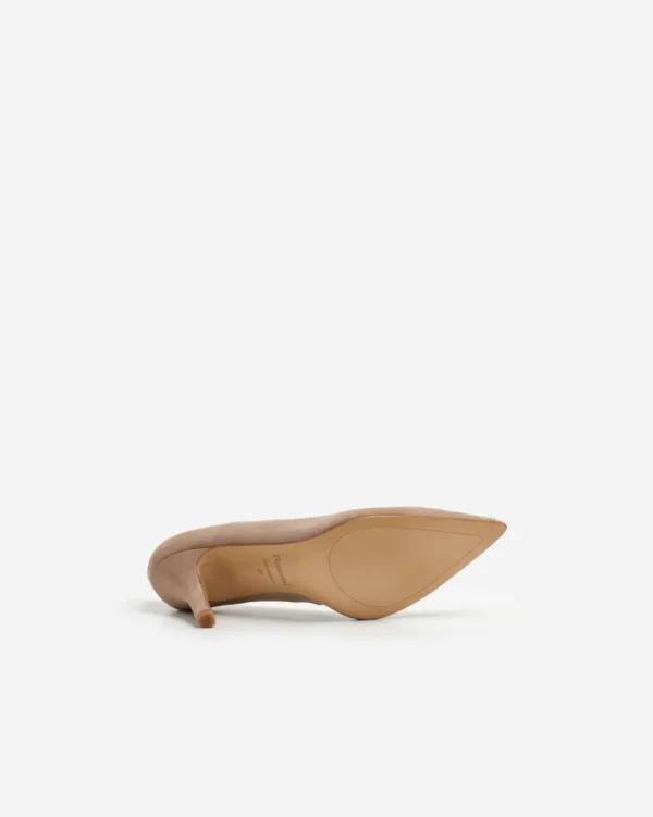 Heels^Flattered Roberta Suede Sand