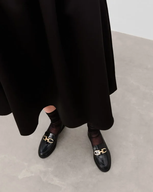 Loafers^Flattered Samantha Leather Black