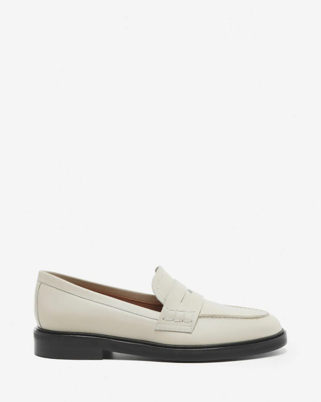 sara_leather_creme_1.webp Loafers^Flattered Sara Leather Creme