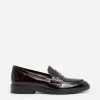 Loafers^Flattered Sara Leather Patent Burgundy