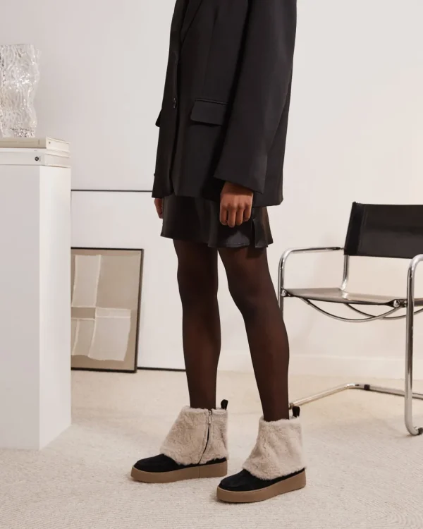 Boots^Flattered Sonia Suede Black