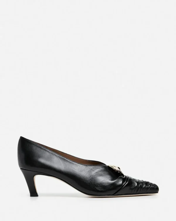 Heels^Flattered Tamara Leather Black