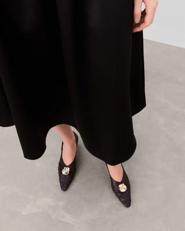 Heels^Flattered Tamara Leather Burgundy
