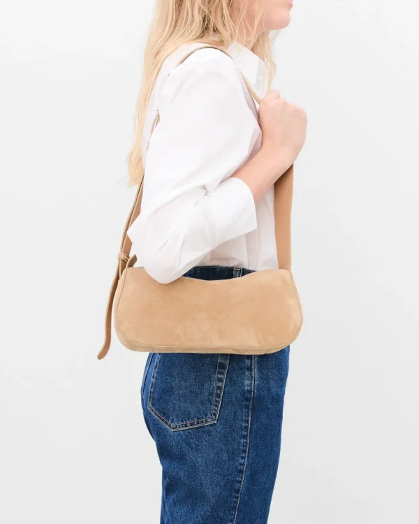 Shoulder Bags | Crosshoulder Bag^Flattered Tuna Shoulder Bag Suede Sand
