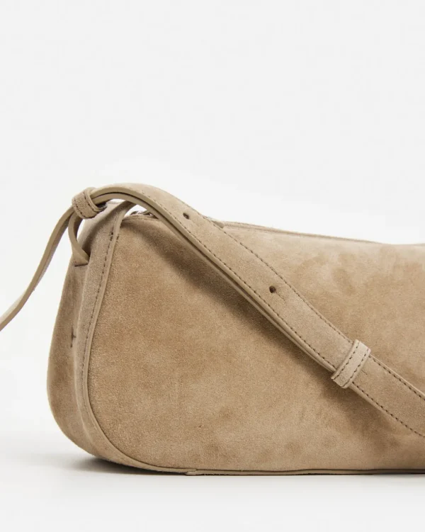 Shoulder Bags | Crosshoulder Bag^Flattered Tuna Shoulder Bag Suede Sand
