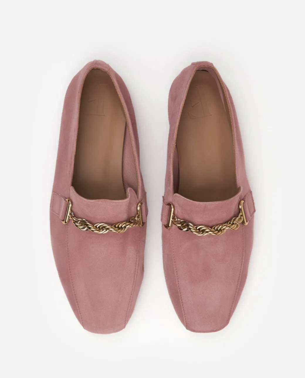 vivo_suede_pink_1.webp Loafers^Flattered Vivo suede Pink