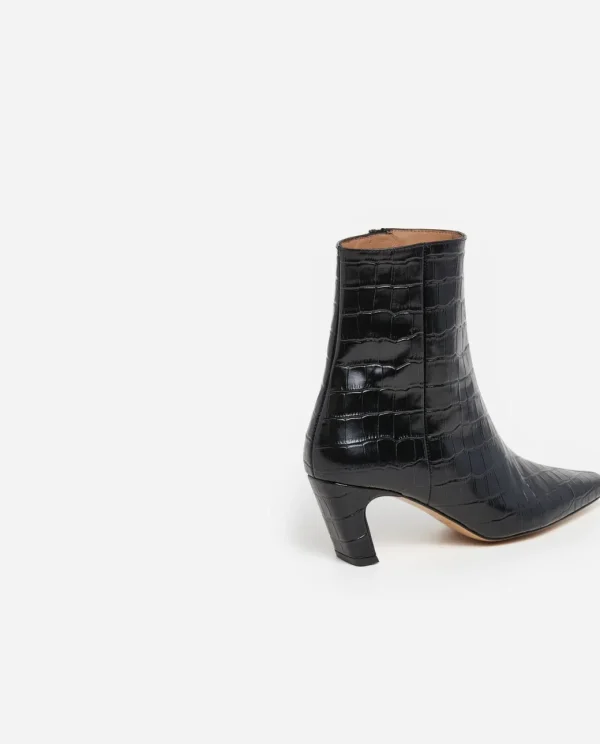 Boots^Flattered Xion Leather Croco Black