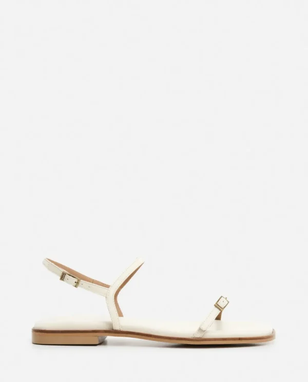 Sandals^Flattered Alice Leather Vanilla