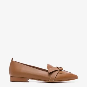 Loafers^Flattered Ally Leather Cognac