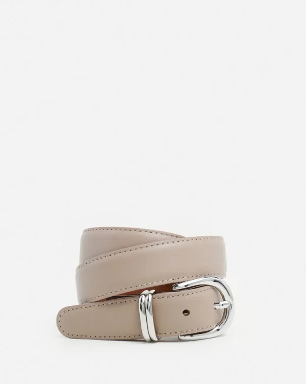 Belts^Flattered Beatrice Belt Leather Taupe