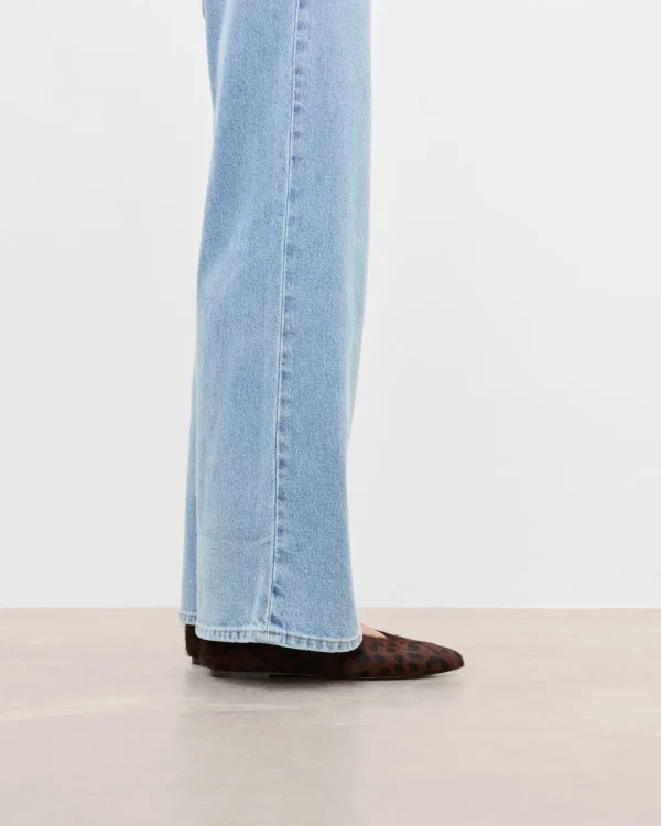 Ballet Flats^Flattered Belinda Leather Leo Hair