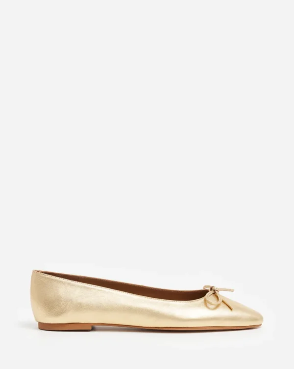 Ballet Flats^Flattered Bodil Leather Gold