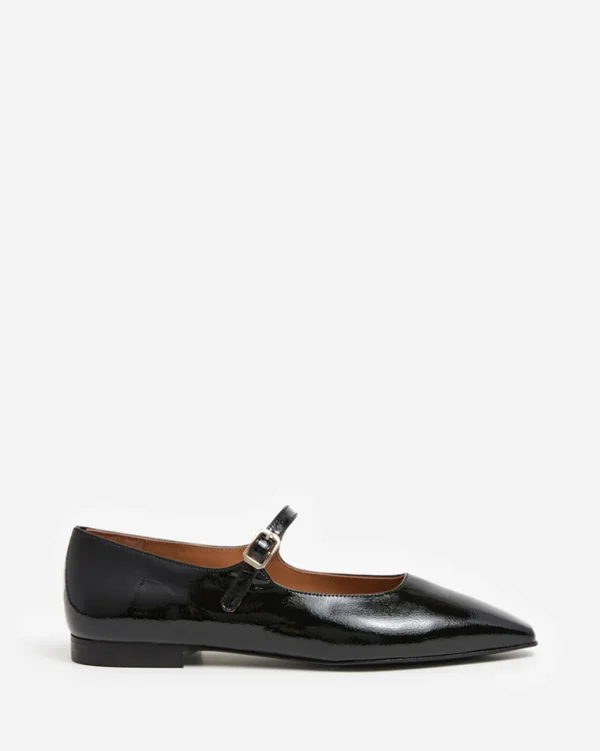 Ballet Flats^Flattered Camila Leather Black Patent