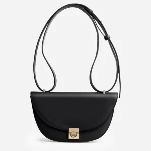 Crosshoulder Bag | Shoulder Bags^Flattered Cindy Crossbody Leather Black