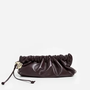 Clutch Bags^Flattered Cissi Clutch Bag Leather Burgundy