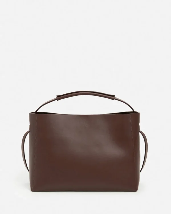 Top Handle Bags | Tote Bags^Flattered Hedda Grande Handbag Leather Chocolate