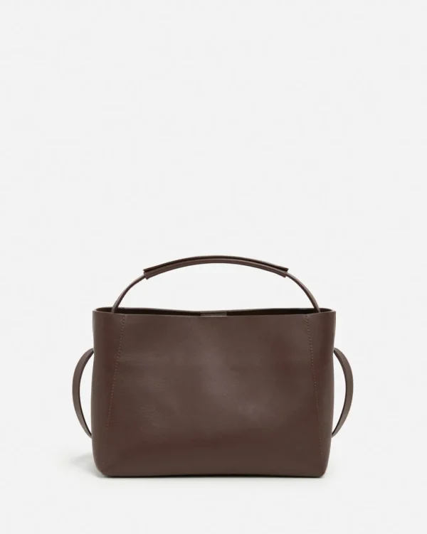 Top Handle Bags | Shoulder Bags^Flattered Hedda Midi Handbag Leather Chocolate