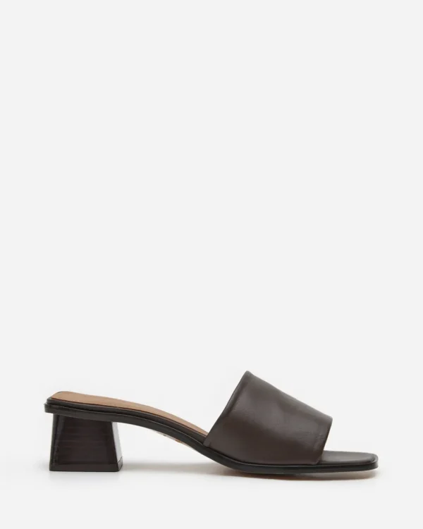 Heeled Sandals | Heels^Flattered Jody Leather Brown