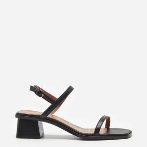 Heeled Sandals | Heels^Flattered Juno Leather Black