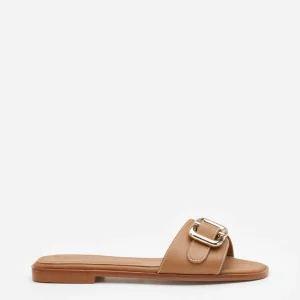 Sandals^Flattered Mimi Leather Cognac