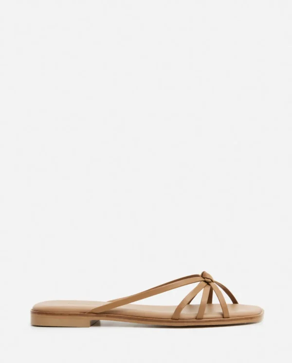 Sandals^Flattered Mimosa Leather Cognac