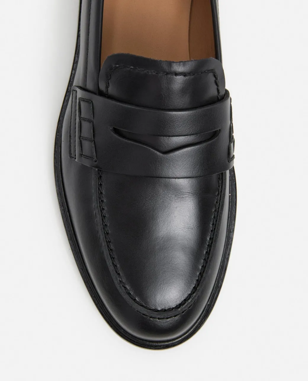 sara_leather_black_5.webp Loafers^Flattered Sara Leather Black